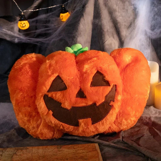 Cute Pumpkin Plush Backpack