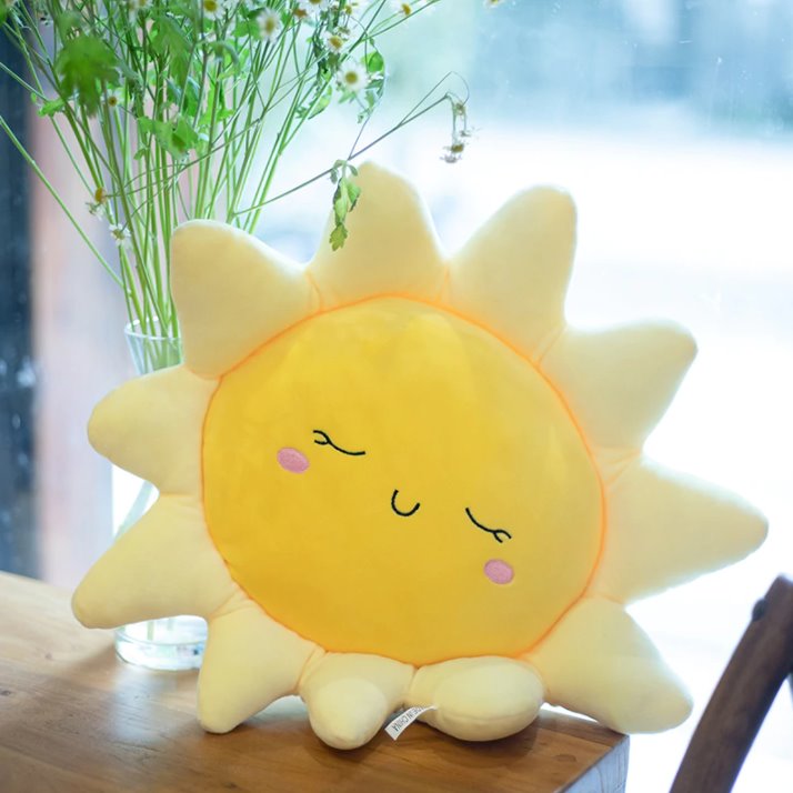 Gentle Sleeping Sun Pillow
