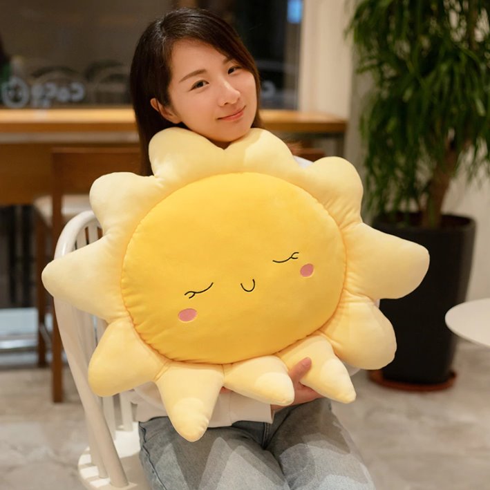Gentle Sleeping Sun Pillow