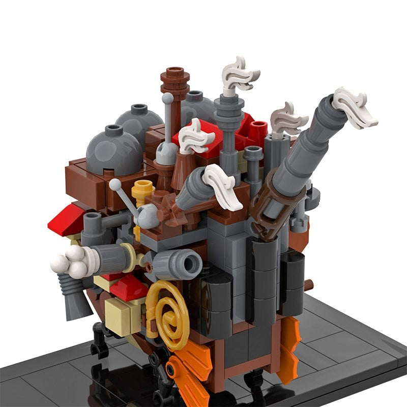 Simple Howl's Moving Castle Building Set